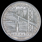 1/2 доллара 1936 "Мост Сан-Франциско - Окленд" (США)