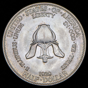 1/2 доллара 1938 "250 лет городу Нью-Рошелл" (США)