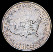 1/2 доллара 1952 "Джордж Вашингтон Карвер и Букер Талиафер Вашингтон" (США)