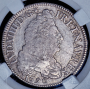 1/2 экю 1690 (Франция)