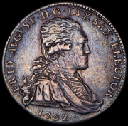 1/3 талера 1792 (Саксония)