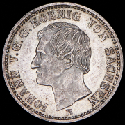 1/6 талера 1863 (Саксония)