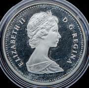 1 доллар 1983 "XII Универсиада в Эдмонтоне" (Канада)