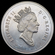 1 доллар 1992 "175 лет Кингстонскому дилижансу" (Канада)