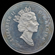 1 доллар 1992 "175 лет Кингстонскому дилижансу" (Канада)