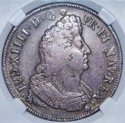 1 экю 1695 (Франция) (в слабе)