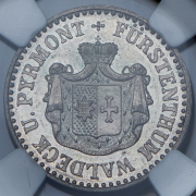 1 грош 1845 (Вальдек и Пирмонт) (в слабе) А