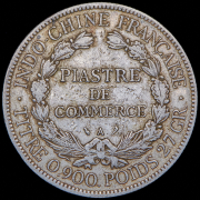 1 пиастр 1907 (Французский Индокитай) А