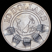 10 долларов 1977 (Сингапур)