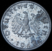 10 пфеннигов 1947 (Германия) F