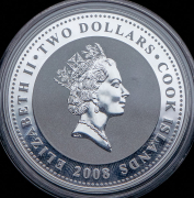 2 доллара 2008 "Щелкунчик" (Острова Кука)