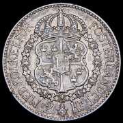 2 кроны 1910 (Швеция) W