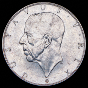 2 кроны 1938 "300 лет поселению Делавэр" (Швеция)