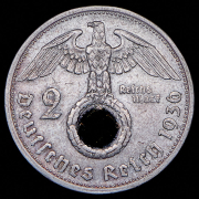 2 марки 1936 (Германия) G