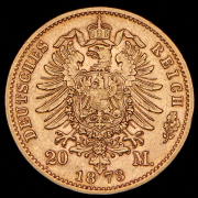 20 марок 1873 (Вюртемберг) F