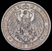 3 марки 1915 "100-летие Великого герцогства" (Мекленбург-Шверин) А