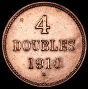 4 дубля 1910 (Гернси) H