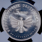 5 евро 2024 "Чудесный мир насекомых" (Германия) (в слабе)