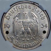 5 марок 1934 (Германия) D