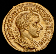 Ауреус  Гордиан III  Рим империя