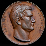 Медаль "В память бельгийского политика О. Дельфосса" 1858 (Бельгия)