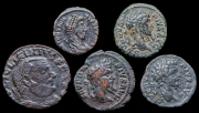 Набор из 5 античных монет