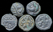 Набор из 5 античных монет