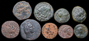 Набор из 9 античных монет