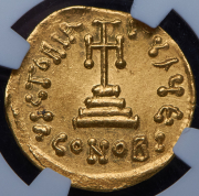 Солид. Константин II и Константин IV. Византия (в слабе)