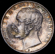 Талер 1865 "50 лет Битве при Ватерлоо" (Ганновер)