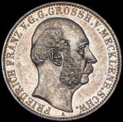 Талер 1867 (Мекленбург-Шверин) А