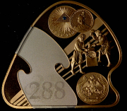 Жетон "288 лет СПМД" 2012