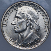 1/2 доллара 1936 "200 лет со дня рождения Даниэля Буна" (США) (в слабе)