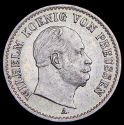 1/6 талера 1865 (Пруссия) А