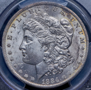 1 доллар 1884 (США) (в слабе) O