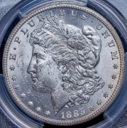 1 доллар 1885 (США) (в слабе) CC