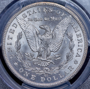 1 доллар 1885 (США) (в слабе) CC