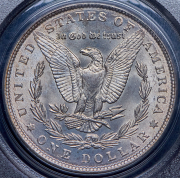 1 доллар 1886 (США) (в слабе) без букв