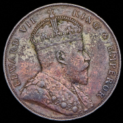 1 доллар 1908 (Стрейтс Сетлментс)