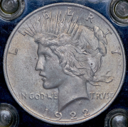 1 доллар 1922 (США) (в п/у) без букв