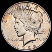 1 доллар 1922 (США) без букв