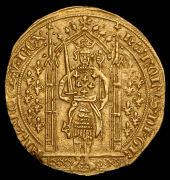 1 франк. Карл V Мудрый. Франция