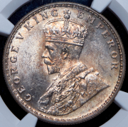 1 рупия 1920 (Британская Индия) (в слабе)