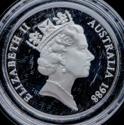 10 долларов 1988 "200 лет высадке Артура Филлипа" (Австралия)