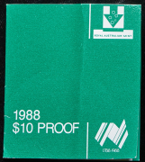 10 долларов 1988 "200 лет высадке Артура Филлипа" (Австралия)