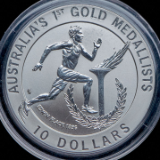 10 долларов 1994 "Олимпийские чемпионы - Эдвин Флэк" (Австралия)