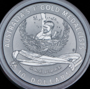 10 долларов 1994 "Олимпийские чемпионы - Сара Дюрек" (Австралия)