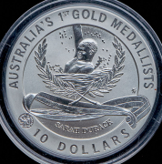 10 долларов 1994 "Олимпийские чемпионы - Сара Дюрек" (Австралия)