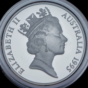 10 долларов 1995 "Сумчатый муравьед" (Австралия)