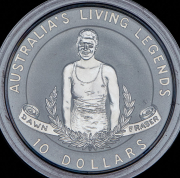 10 долларов 1995 "Живые легенды - Дон Фрейзер" (Австралия)